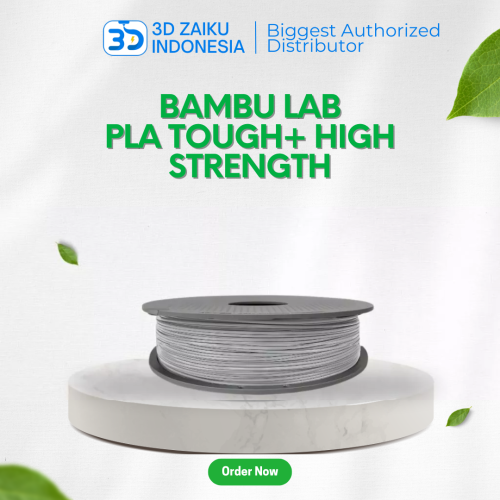 Original Bambulab PLA Tough PLUS High Strength Durable 3D Filament AMS Compatible with RFID